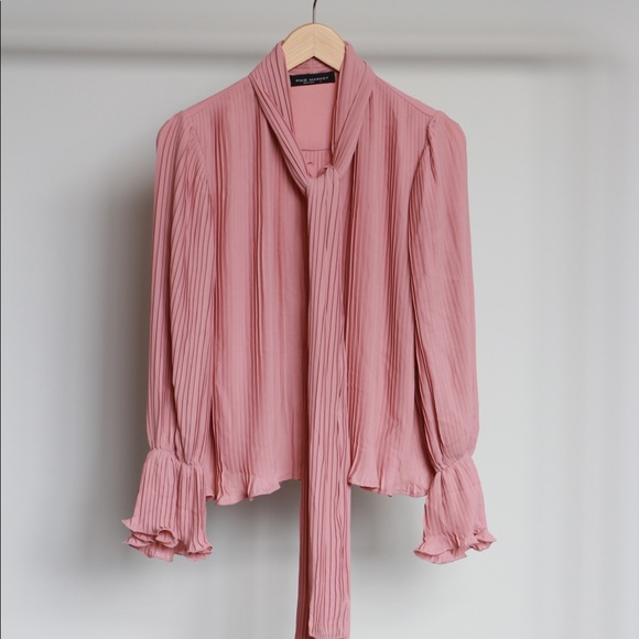 Pixie Market Pink Blouse - Small - Picture 4 of 5